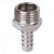 Штуцер никелированный Stout НР 1/2"x12