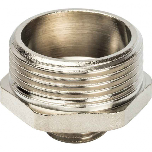 Ниппель никелированный переходной STOUT 1 1/4"x1/2"